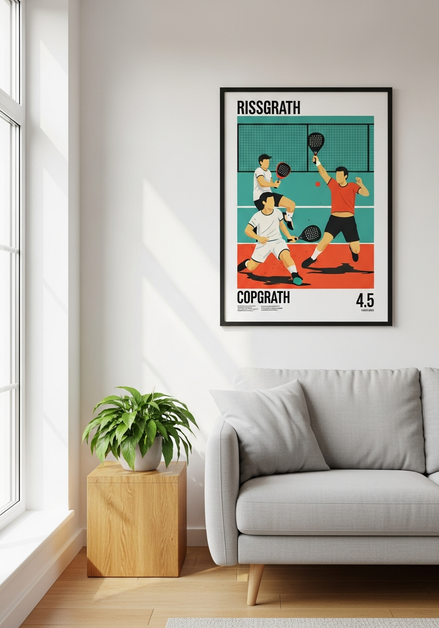L'Apogée du Remate · Padel Art Print