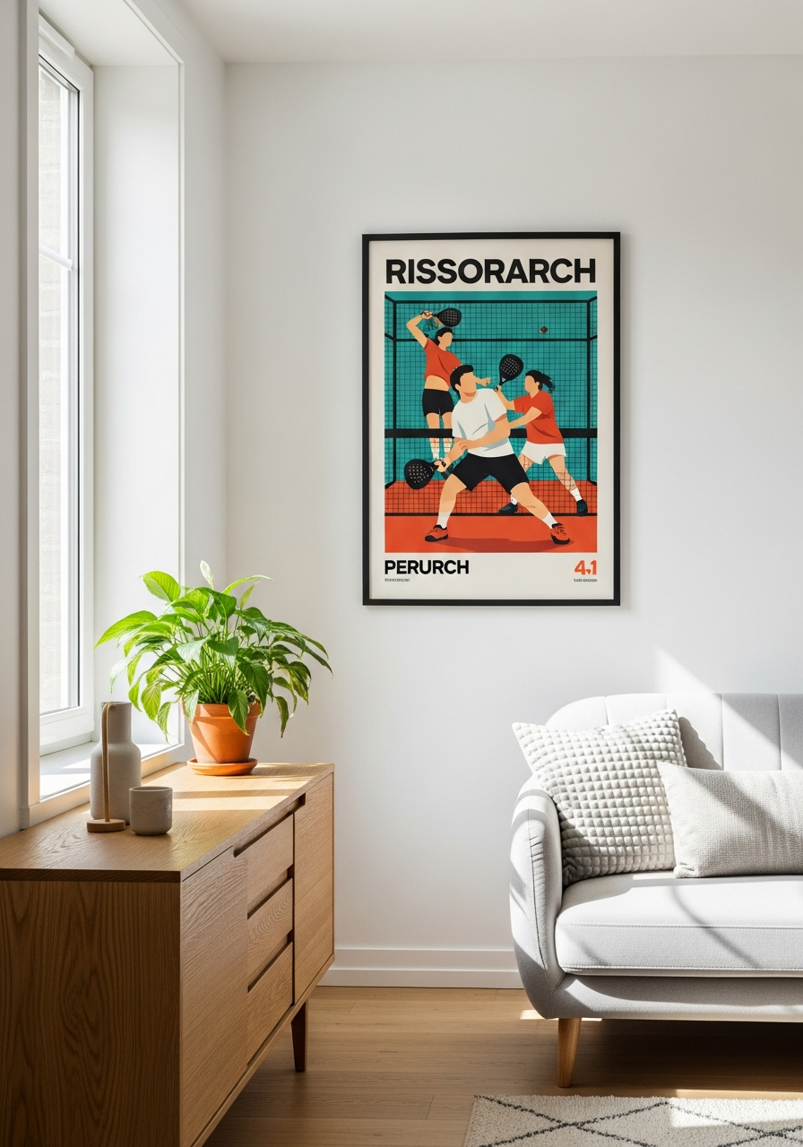 Foco Profundo · Padel Art Print