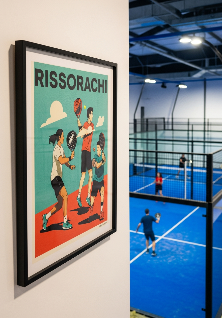 La Pausa · Padel Art Print