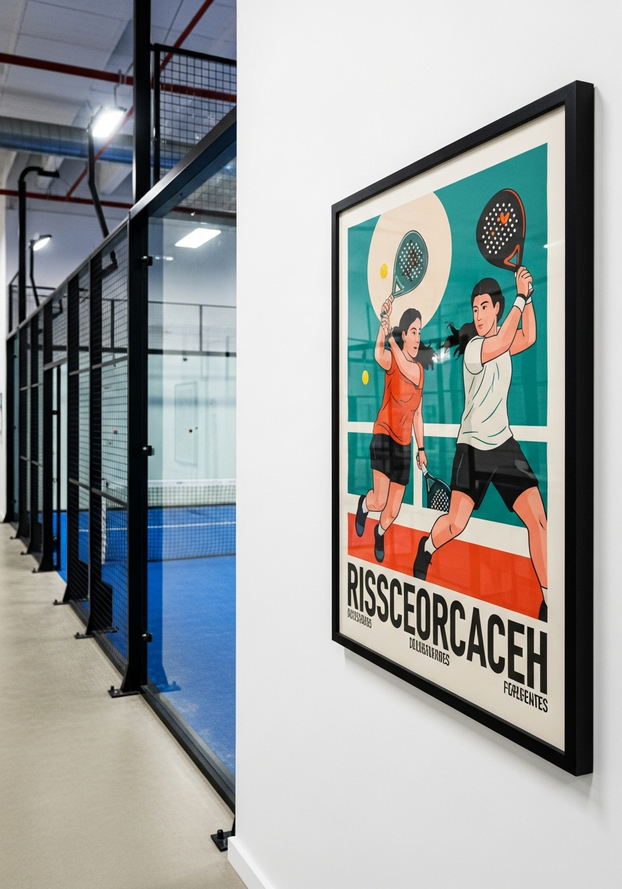 L'Apex · Padel Art Print