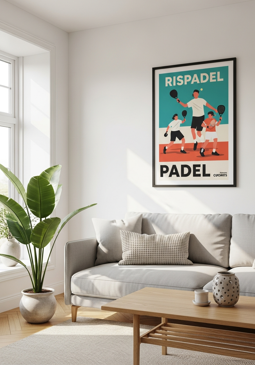 L'Apex · Padel Art Print