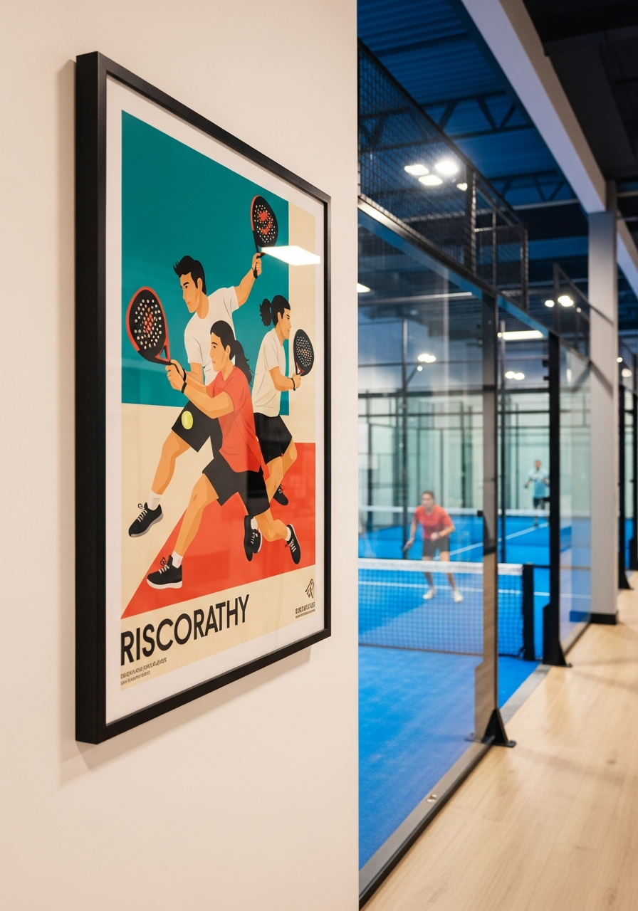 Retorno de ventana  · Padel Art Print