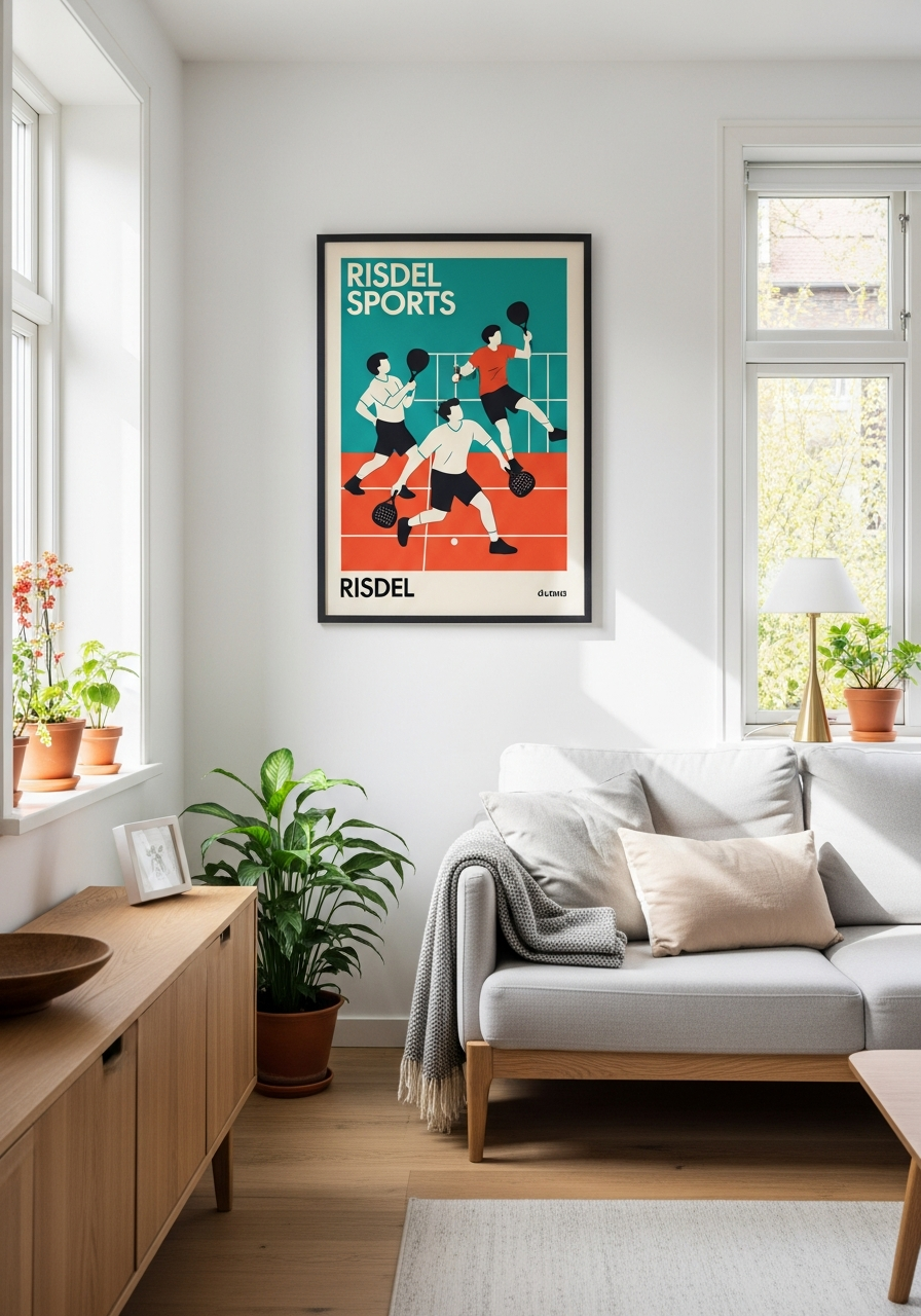 Retorno de ventana  · Padel Art Print