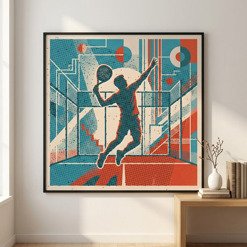 BANDEJA — Padel Art Print