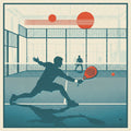 Contragolpe · Padel Art Print