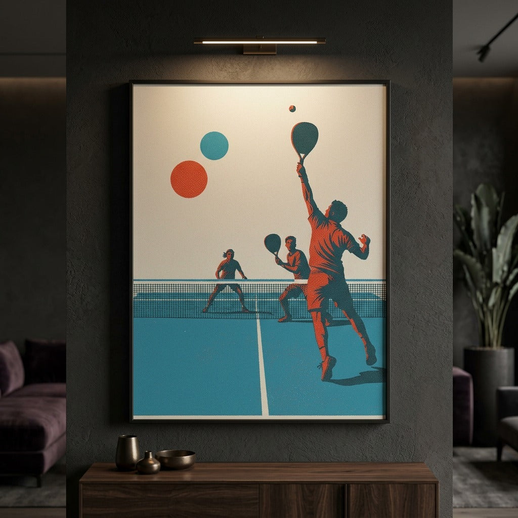 El Zénit · Padel Art Print